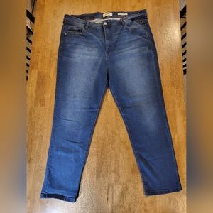 Blue Skinny Jeans Size 22W